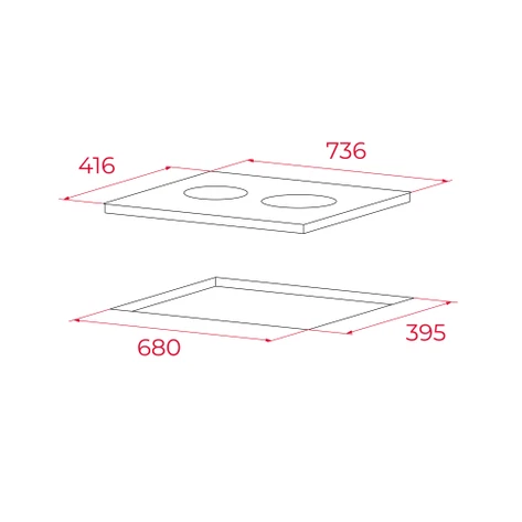 Bếp Từ Kết Hợp Điện Teka HIC 7320 D 2 Vùng Nấu