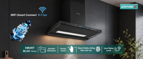 Máy hút mùi GrandX Model X/70 - Wifi Connect Smart