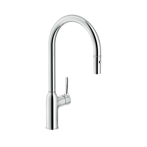 Vòi rửa bát dây rút Nobili Ring NB131L - Cao 445mm | Italy