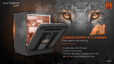Máy rửa bát Junger JG Leopard DWJ-143 - Hàng Đức Chính Hãng