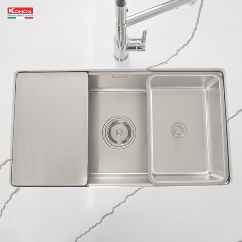 Chậu rửa bát Konox KN8146SU Dekor - Chống Xước