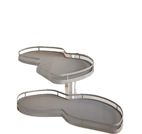 Phụ kiện tủ góc Hafele OLLA MOVE 541.01.804 | Sơn phủ Nano xám