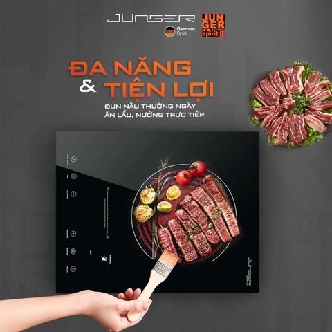 Bếp Hồng Ngoại Đơn Junger JG IS-19 - 2200W Inverter - Cấu hình Đức