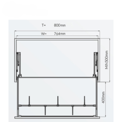 Giá xoong nồi Titanium XP.80T GrandX - Nhôm Alloy Cao Cấp Chính Hãng