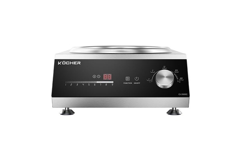 Bếp Từ Công Nghiệp Kocher CI-3500C – Mặt Lõm 3500W