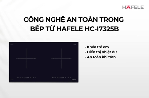 Bếp từ đôi Hafele HC-I7325B nhập Đức - Schott Ceran 533.09.979