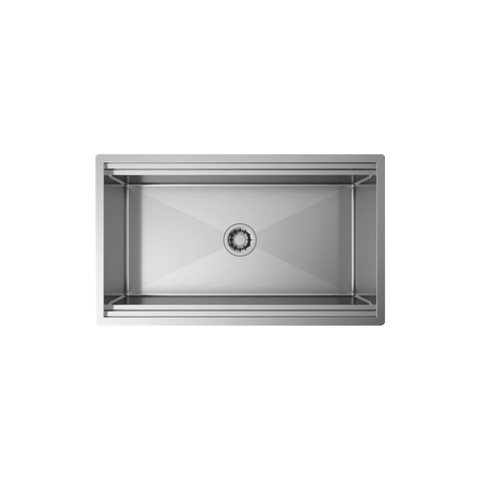 Chậu rửa bát Artinox Titanium NA885U - Size Đại 860mm, Lắp âm Ý