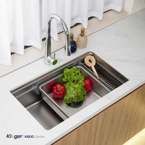 Chậu rửa bát Kluger KG7644FS Plus – Linen cao cấp