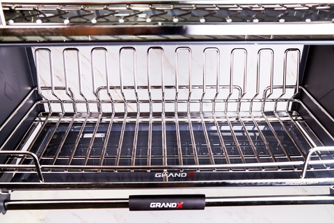 Giá Bát Đĩa Nâng Hạ GrandX XL.60M - XL.70M - XL.80M - XL.90M - Nan Oval Inox SUS304