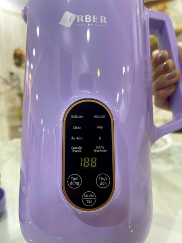 Máy Làm Sữa Hạt Mini Arber MLSH5WMT 800ml, 500W