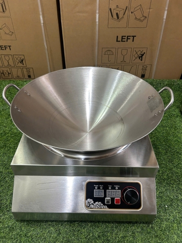 BẾP TỪ CÔNG NGHIỆP FUGER FG X50CC PRO 5000W kính lõm