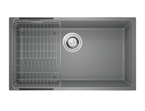 Chậu rửa bát đá Granite Konox Naros 760S Grey