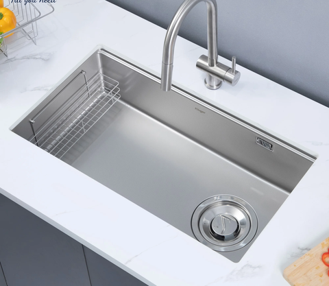 Chậu rửa bát Kluger KY8045FS – S80 POSCO 304 Linen chống xước