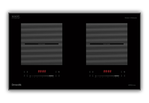 Bếp từ đôi Dmestik 889 Dmax Schott Ceran