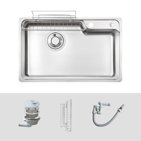 Chậu rửa bát Kluger KH8050FS Basic - HARU Series cao cấp