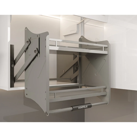 Phụ kiện rổ nâng hạ Hafele ORIA 504.76.815 | Sơn phủ Nano (700mm)