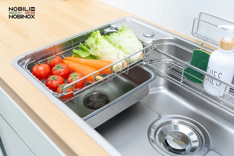 Chậu rửa bát 1 hố Nobinox Liken NL792D