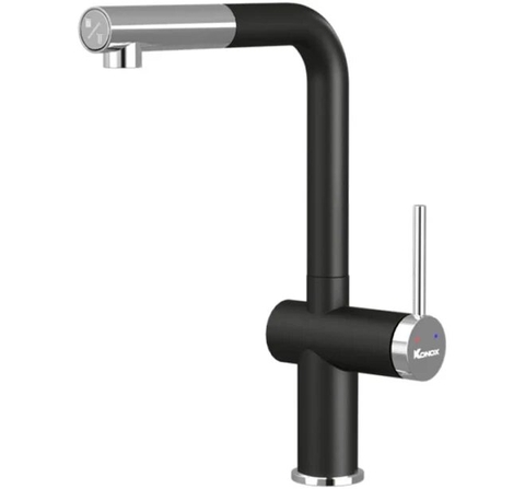 Vòi rửa bát Konox Stream Smart Black - PVD Đen Italy