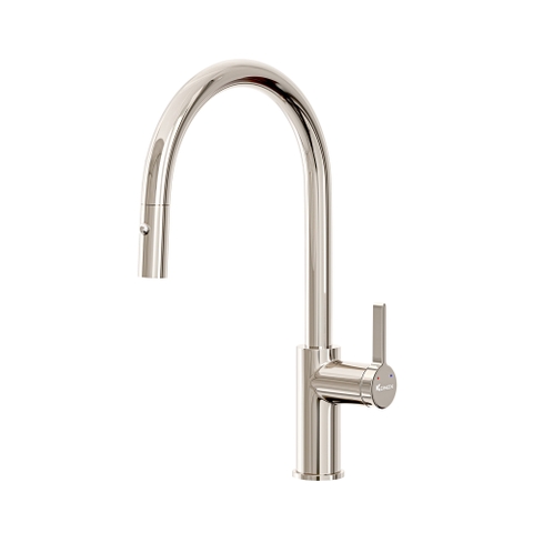 Vòi rửa bát Konox Alto Nickel - Dây rút thông minh