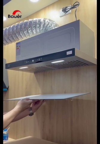 Máy Hút Mùi Bauer BIC35DS Ultra - Cảm biến vẫy tay đời 2026