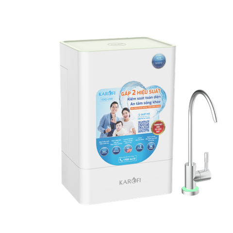 Máy Lọc Nước Để Gầm Karofi KAQ-U98 – 10 Lõi Smax, AIoTec Thông Minh, RO Purifim Mỹ