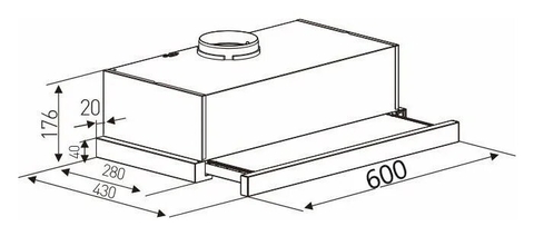 Máy hút mùi Arber AB600KA - 60cm