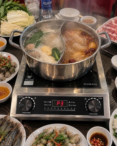 Bếp Từ Công Nghiệp Fuger 3500W cho nhà hàng