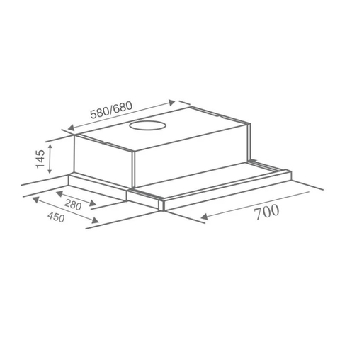 Máy hút mùi Canzy CZ H1470AT