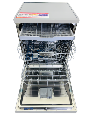 Máy rửa bát KOCHER X15S Silver - 17 bộ - Lưu trữ Fresh Air 168H