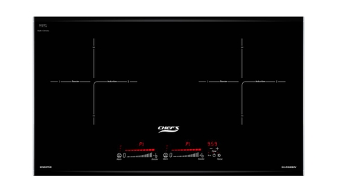 Bếp từ đôi Chefs EH-DIH888V nhập Đức, Inverter 4.0