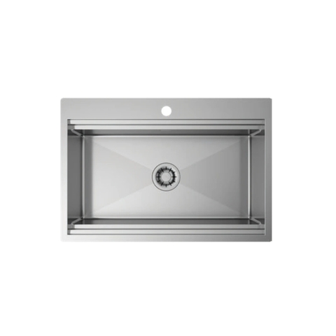 Chậu rửa bát Artinox Titanium NA805T - Nhập khẩu Ý, Gờ Slide trượt