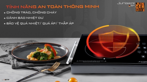 Bếp Hồng Ngoại Đơn Junger JG ASC-86 - 2200W Gia Nhiệt Siêu Tốc