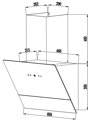 Máy hút mùi Latino LT-770V