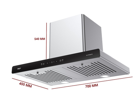 Máy hút mùi Chefs EH-R106E7D – Chữ T Inox 430, BLDC Smart