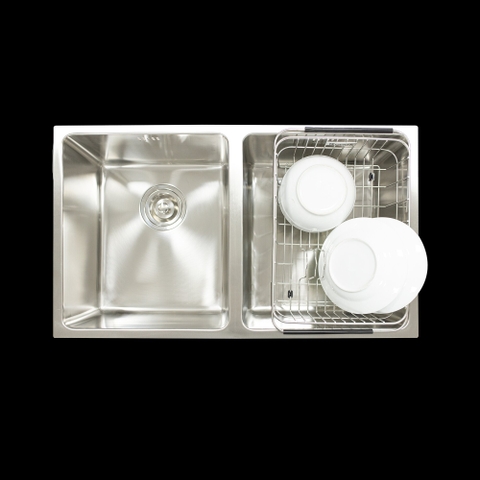 Chậu rửa bát Konox KN7544DUB - 2 Hố