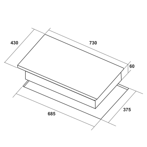 Bếp từ Hafele HC-I73241B nhập Tây Ban Nha - Schott Ceran 536.61.859