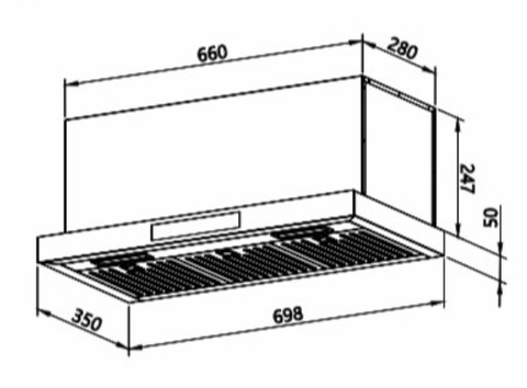 Máy hút mùi Faster FSA 7035B Ultra