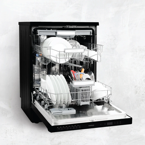 Máy rửa chén Hafele màu đen HDW-F60F (533.23.310) - Độc lập - 15 Bộ