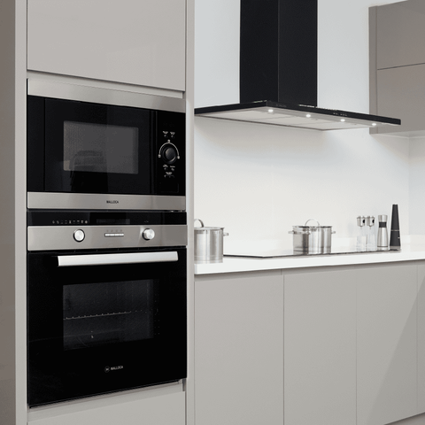 Lò vi sóng âm tủ Malloca MW927S - 27L - Tích hợp chức năng nướng