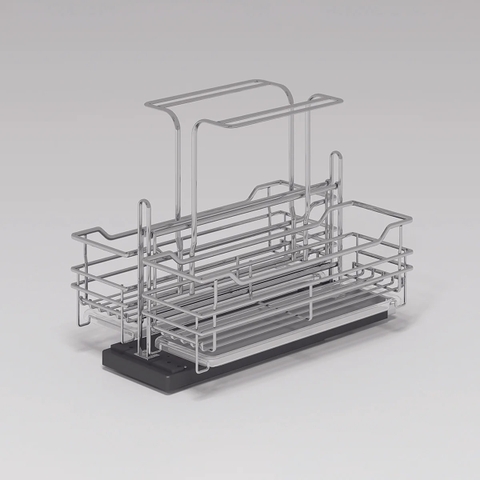 Rổ đựng dụng cụ vệ sinh Hafele 595.04.096 | Inox 304 Nan Ovan
