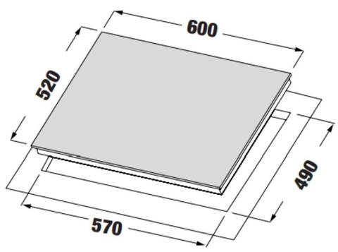 Bếp Từ 3 Vùng Nấu KAFF KF-SQ5463H Fabio nhập Đức - Schott Ceran