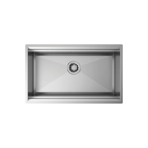 Chậu rửa bát Tasca Step NT644U - Gờ hạ bậc Slide, Nhập khẩu Ý