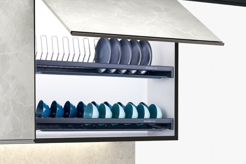 Giá bát cố định GrandX XF.60M – XF.70M – XF.80M – XF.90M - 2 tầng Oval Inox SUS304