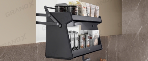 Giá nâng hạ GrandX XL.80T – XL.90T Titanium 2 tầng - Alloy hàng không