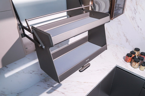 Giá nâng hạ GrandX XL.80T – XL.90T Titanium 2 tầng - Alloy hàng không