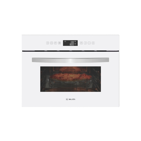 Lò vi sóng âm tủ Malloca MW35-IX03 - 35L - Kính trắng sang trọng