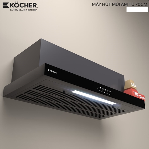 Máy Hút Mùi Âm Tủ Kocher - Thế Hệ Mới, Hút Khỏe, Siêu Êm