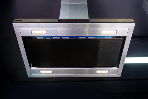 Máy hút mùi đảo treo GrandX GX H90IL89M - Malaysia - Inverter BLDC Siêu Êm, 9 Cấp Tốc Độ