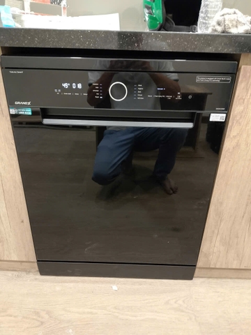Máy rửa bát Grandx SMS8GX89B Series 8 - Sấy Khí Nóng & Diệt Khuẩn UV