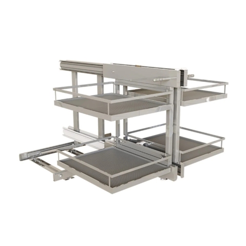 Phụ kiện tủ góc Hafele OLLA 595.50.804 | Sơn phủ Nano (Góc tủ chữ L)